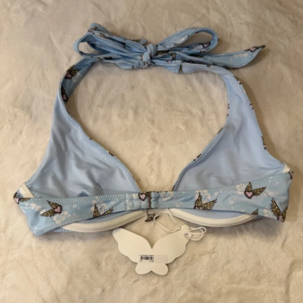 New! Frankies Bikinis Victorias Secret Heaven on Earth Bikini Top 31040